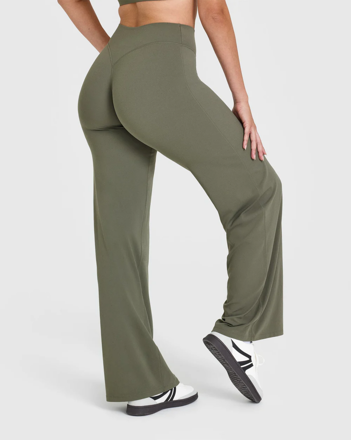 Wide-Leg Pants with High Waist for Women
