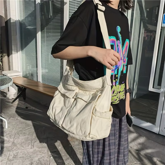 Carol | Shoulder Bag with Fold Design