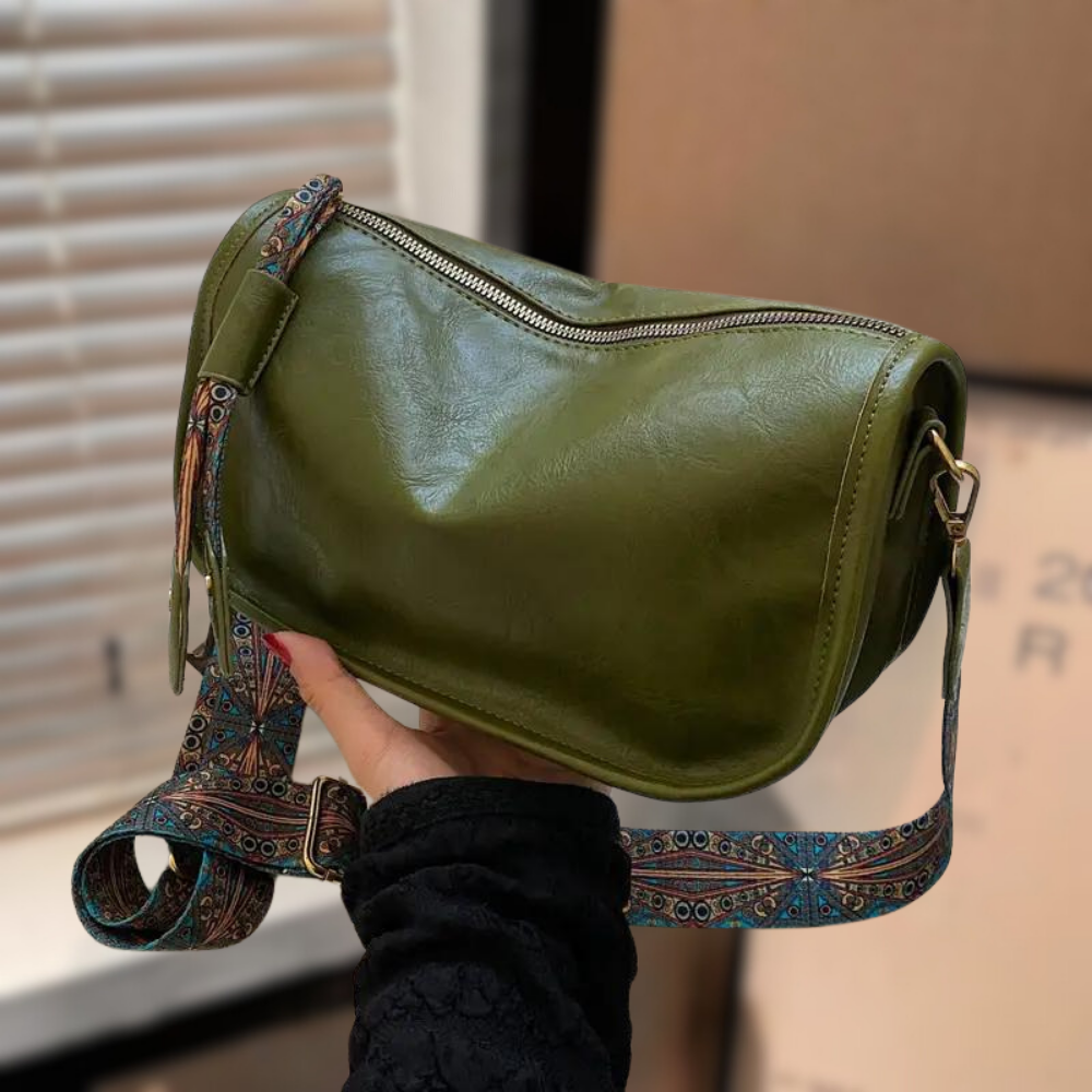 Trendy Vintage Women's Handbag with Adjustable Strap and Luxurious Finish