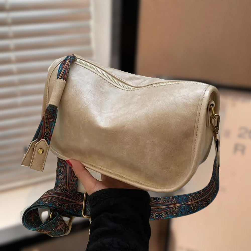Trendy Vintage Women's Handbag with Adjustable Strap and Luxurious Finish