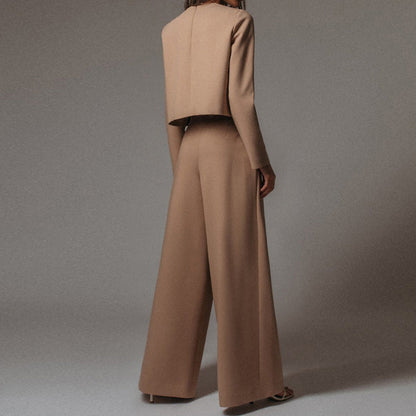 Chic comfortable ladies set with elegant structure