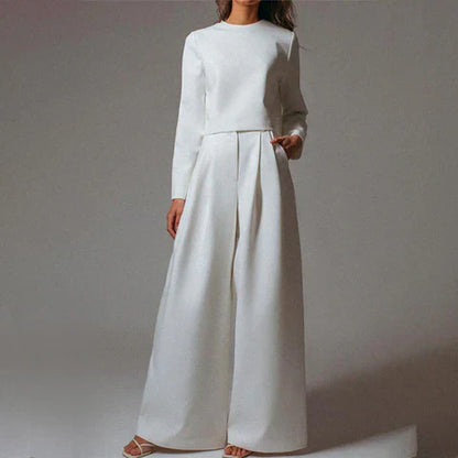 Chic comfortable ladies set with elegant structure