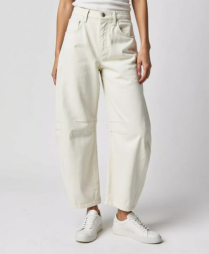 Weite Jeans mit Hohem Bund für Damen