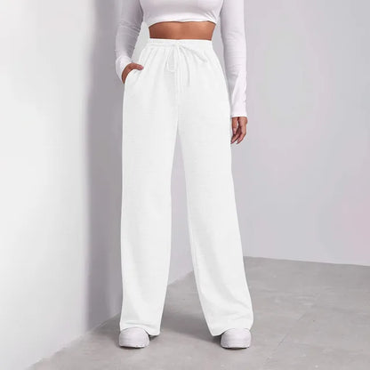 Alina | Casual High Waist Wide-Leg Jogging Pants