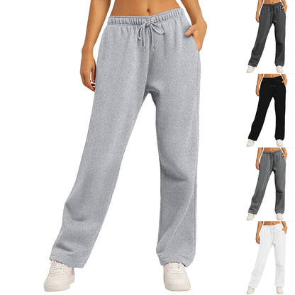 Alina | Casual High Waist Wide-Leg Jogging Pants