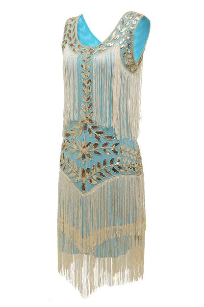 Goedele | Vintage Boho Fringe Midi Women's Dress