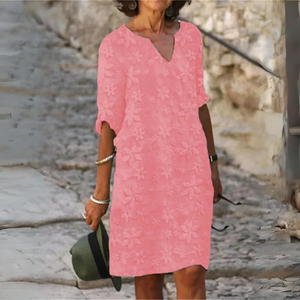 Fiorina | Elegant Comfortable Floral Dress