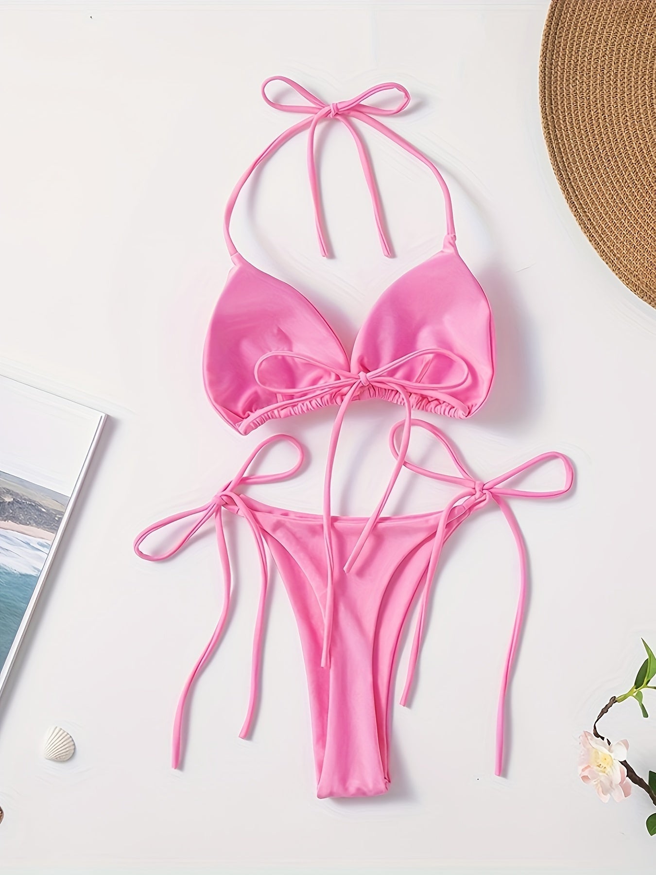 Gaity | Minimalist Bikini with Bow Details
