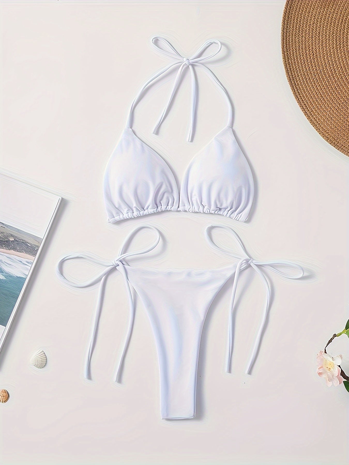 Gaity | Minimalist Bikini with Bow Details