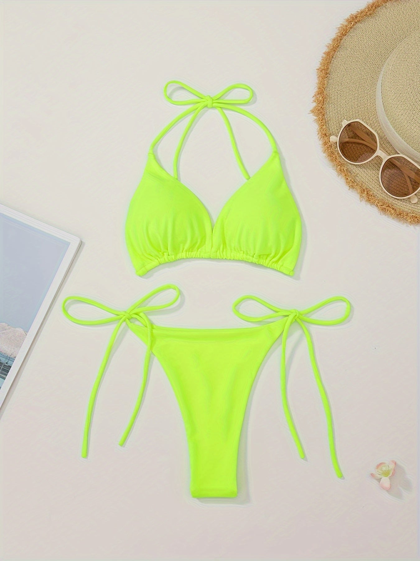 Gaity | Minimalist Bikini with Bow Details