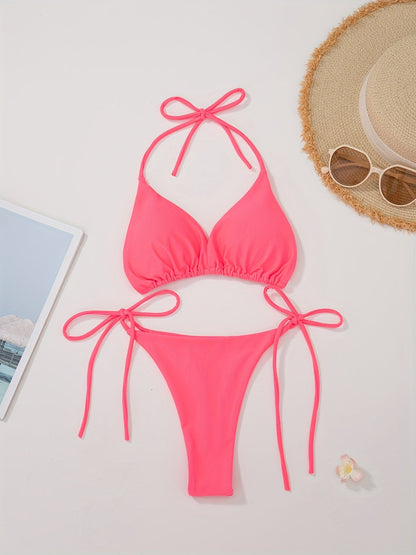 Gaity | Minimalist Bikini with Bow Details