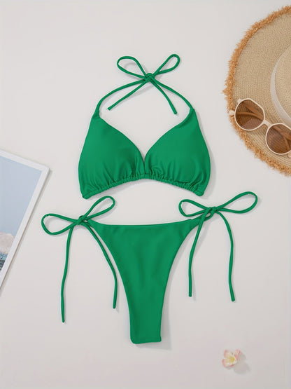 Gaity | Minimalist Bikini with Bow Details