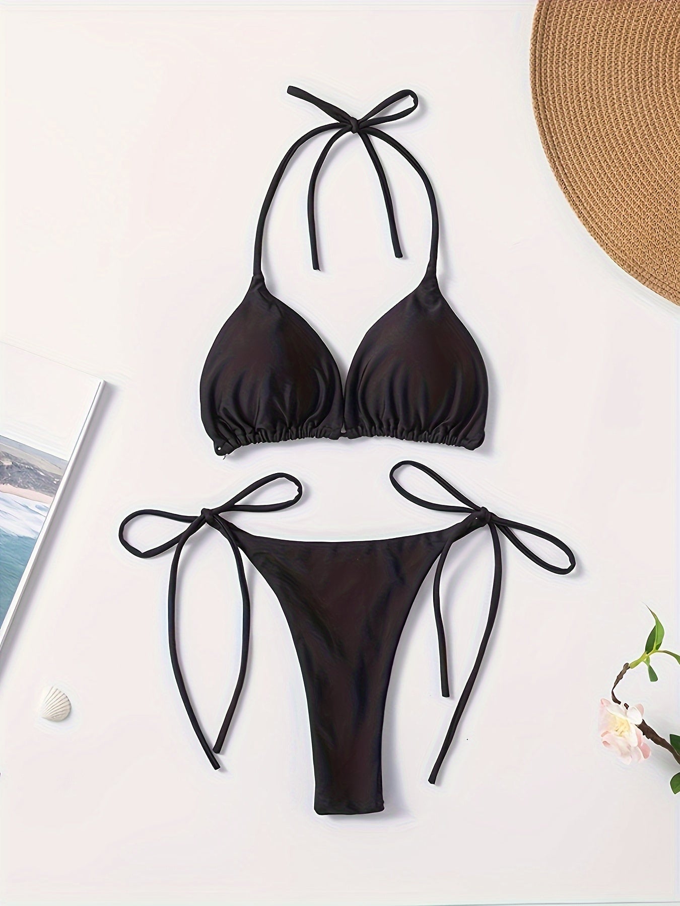 Gaity | Minimalist Bikini with Bow Details