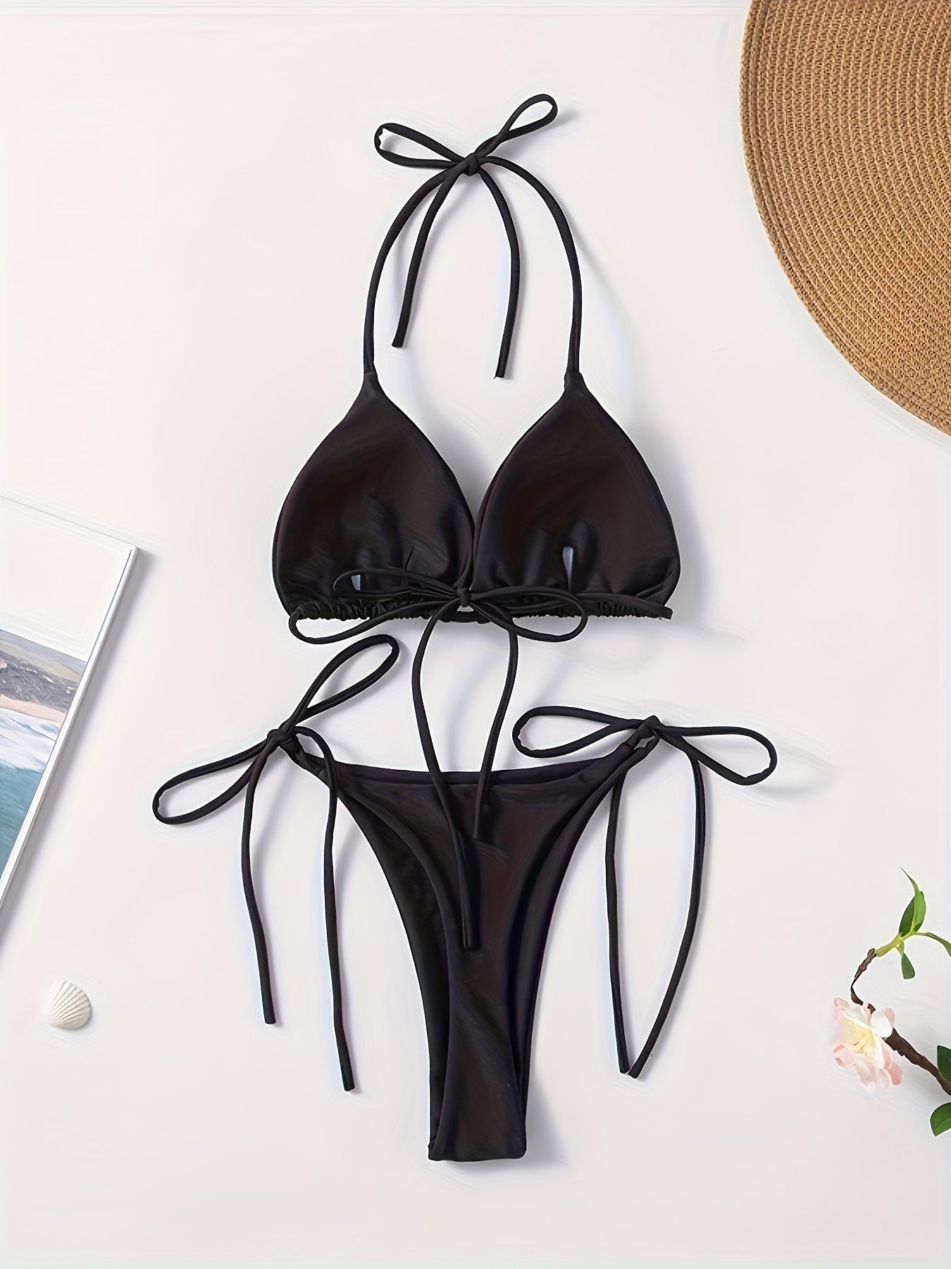 Gaity | Minimalist Bikini with Bow Details