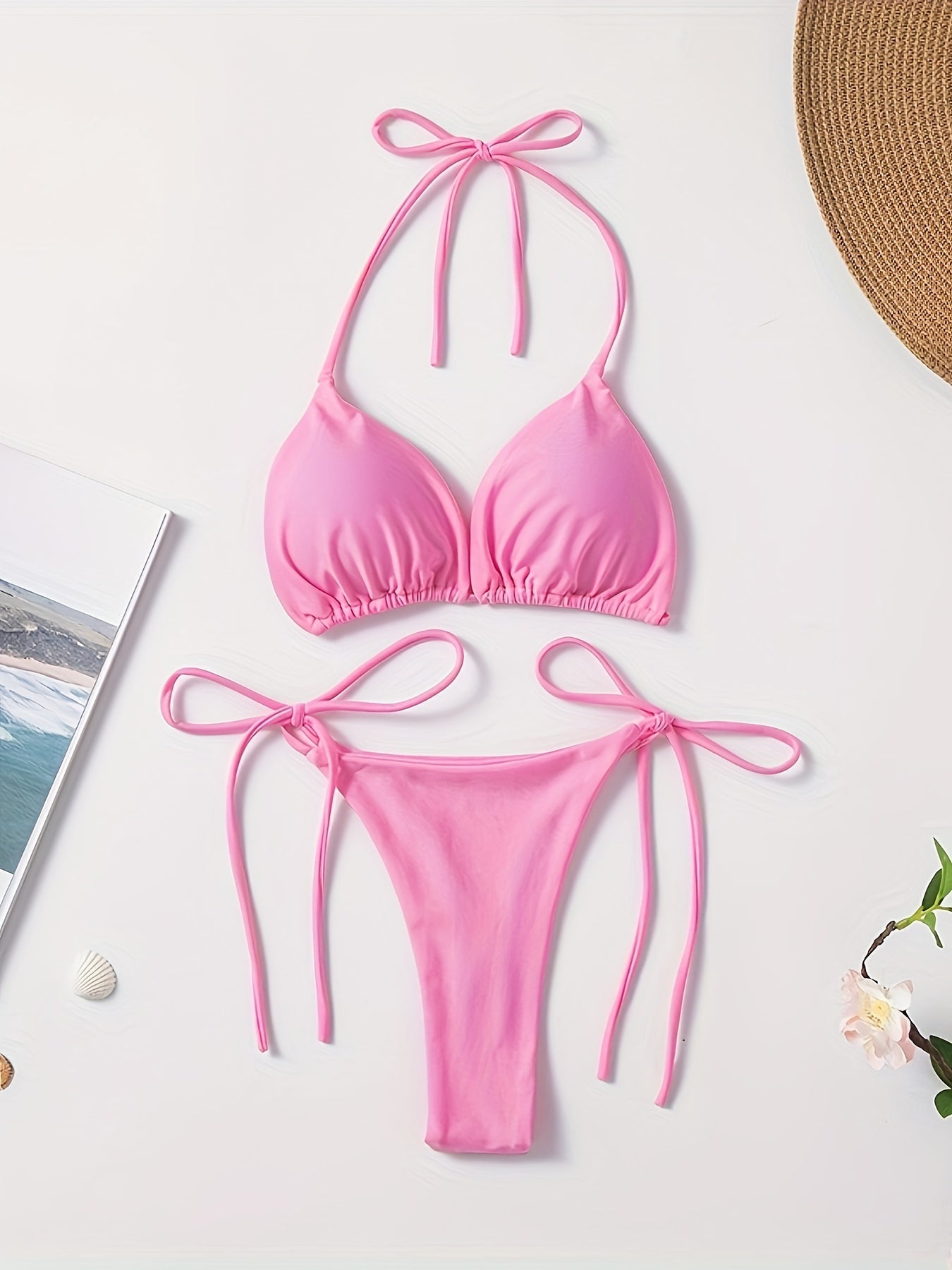 Gaity | Minimalist Bikini with Bow Details