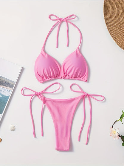 Gaity | Minimalist Bikini with Bow Details