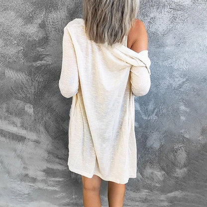 Trendy airy women's cardigan with buttons