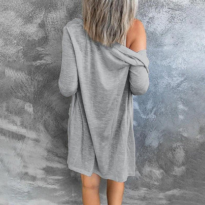 Trendy airy women's cardigan with buttons