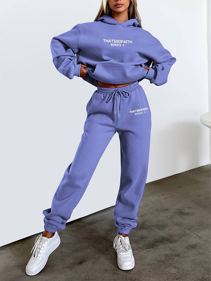 Fay | Two-Piece Loungewear Set with Print