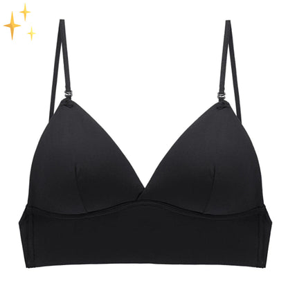 Women's underwear with backless style and soft cups