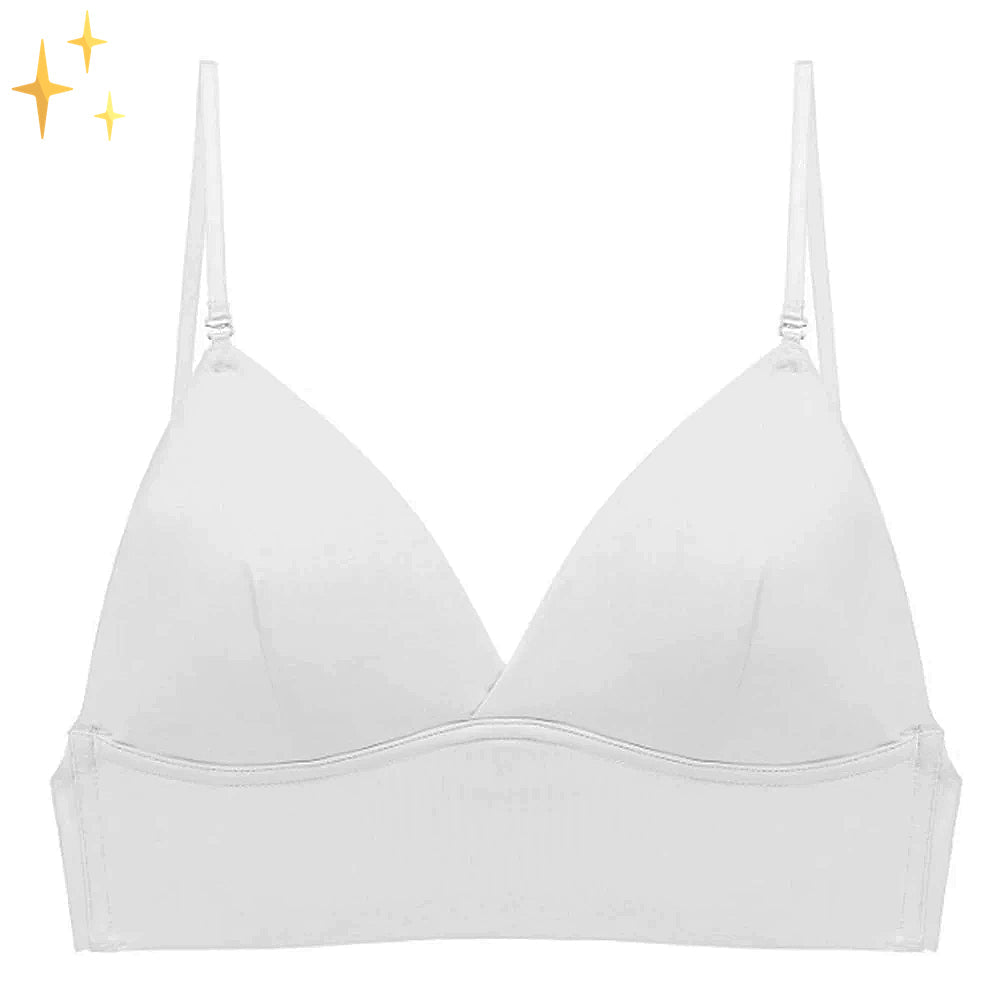 Women's underwear with backless style and soft cups