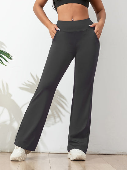 Phaedra | Sporty Flared Jogging Pants