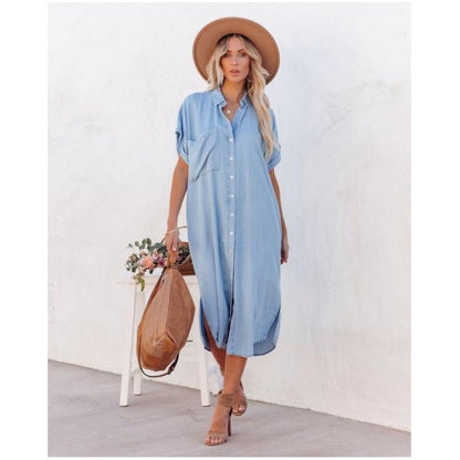 Orlah | Relaxed Denim Ladies Blouse Dress