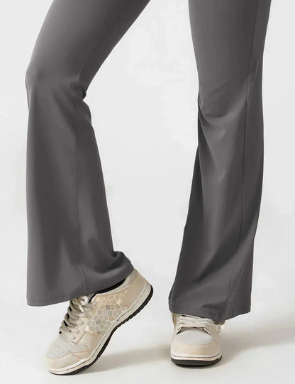 Cath | Sculpting Flare Jumpsuit with Open Back
