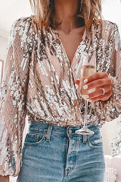 Dylan | Luxury Sequin Blouse