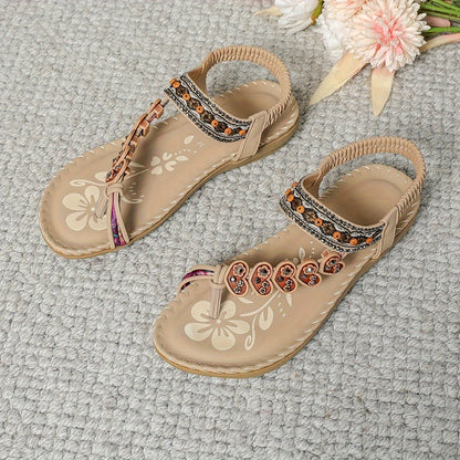Stylish Women's Orthopedic Sandals With Decorative Straps