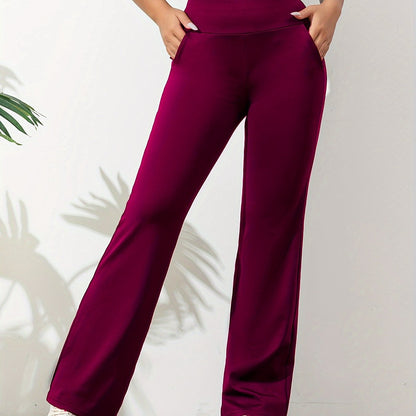 Phaedra | Sporty Flared Jogging Pants