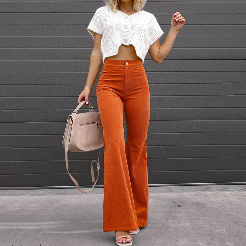 Vivienne | Stylish Velvet Pants