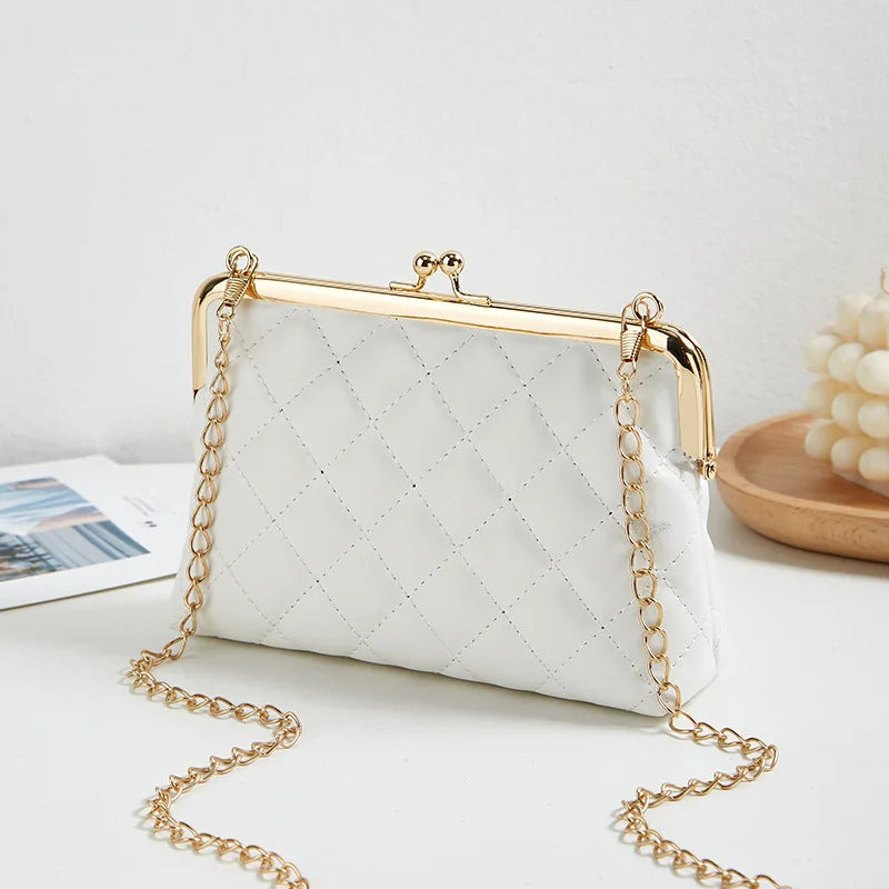 Elouise | Luxury Diamond Pattern Bag