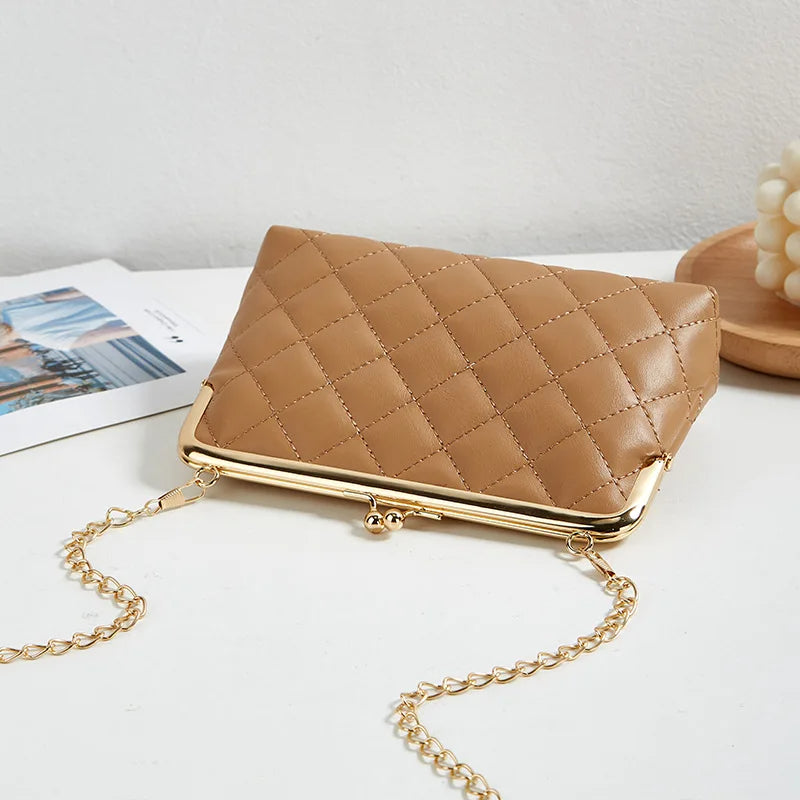 Elouise | Luxury Diamond Pattern Bag