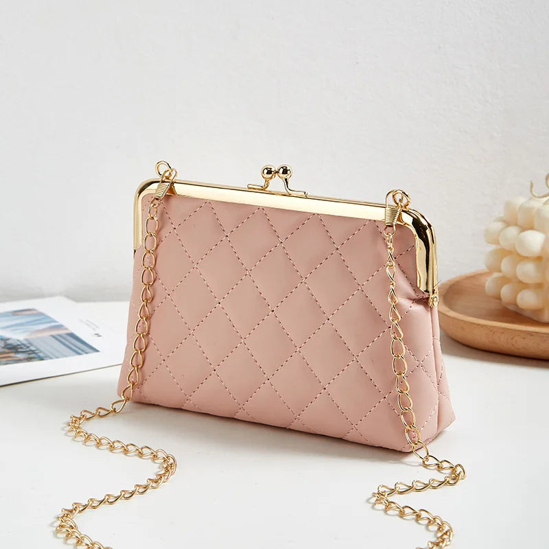Elouise | Luxury Diamond Pattern Bag