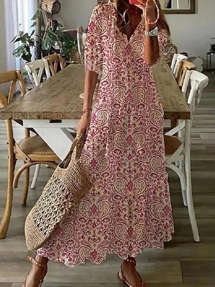 Danisha | Stylish Women's Boho Maxi Dress