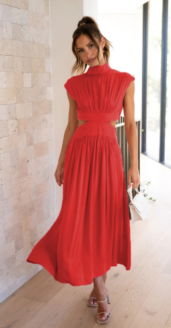 Carlynn | Elegant Sleeveless Maxi Dress