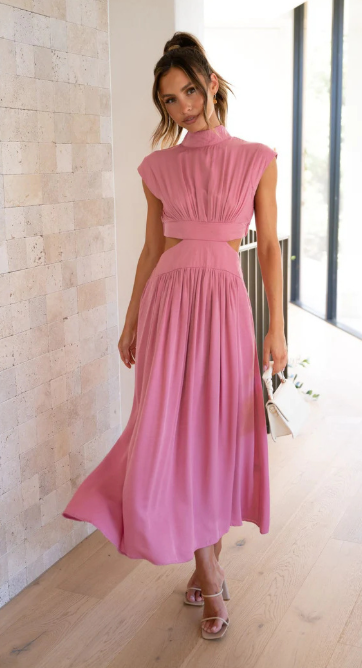Carlynn | Elegant Sleeveless Maxi Dress