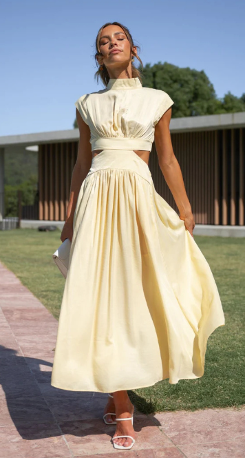Carlynn | Elegant Sleeveless Maxi Dress