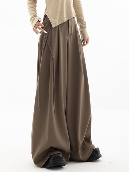 Ren | Wide Trousers with High Waist