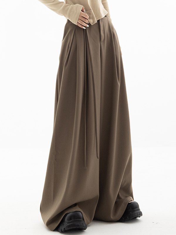 Ren | Wide Trousers with High Waist