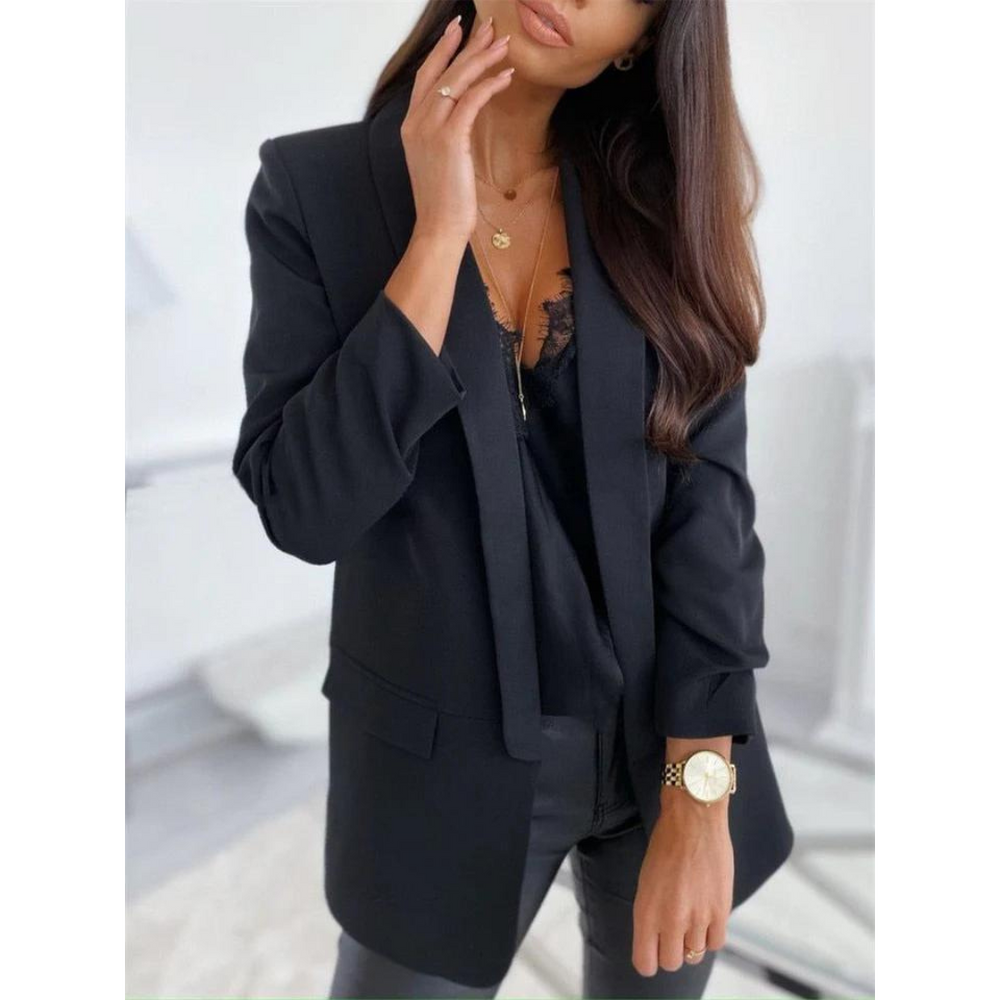 Ivee| Tailored Blazer with 3/4 Sleeves