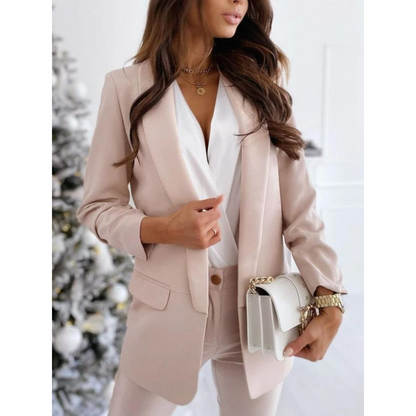 Ivee| Tailored Blazer with 3/4 Sleeves