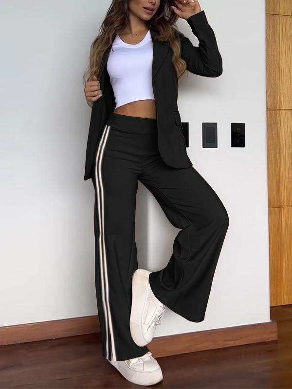 Arlette | Sporty Co-Ord Set with Blazer and Wide Pants