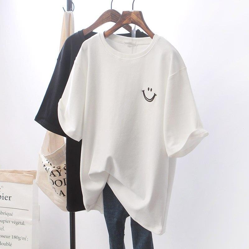 Claudia | Oversized Smiley T-Shirt