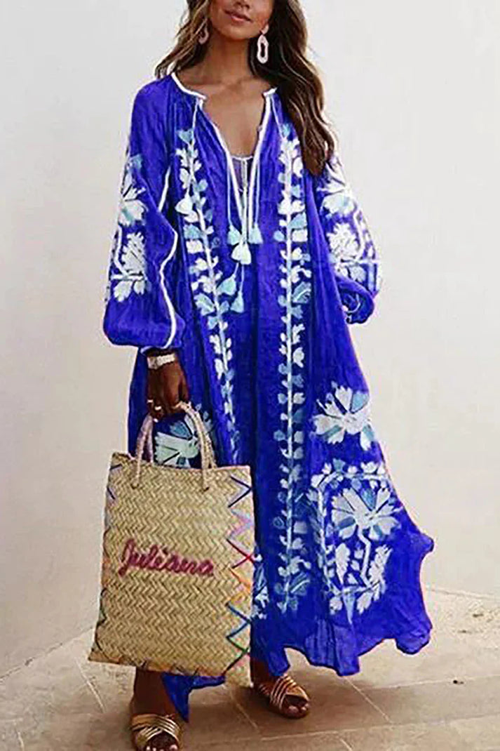 Paisleigh | Elegant Ladies Boho Maxi Dress