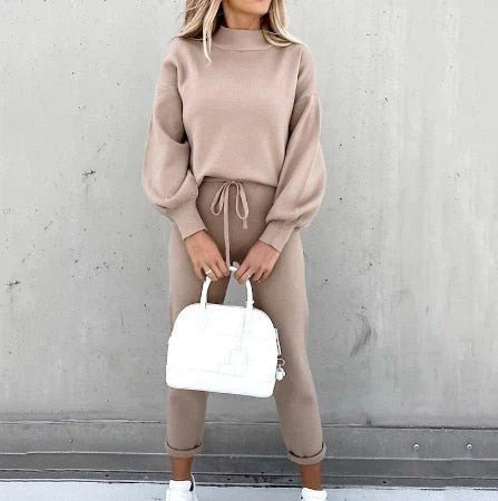 Loungewear Set for Women with Long Sleeves