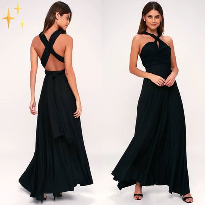 Chic Women's Infinity Maxi Dress in Multiple Styles