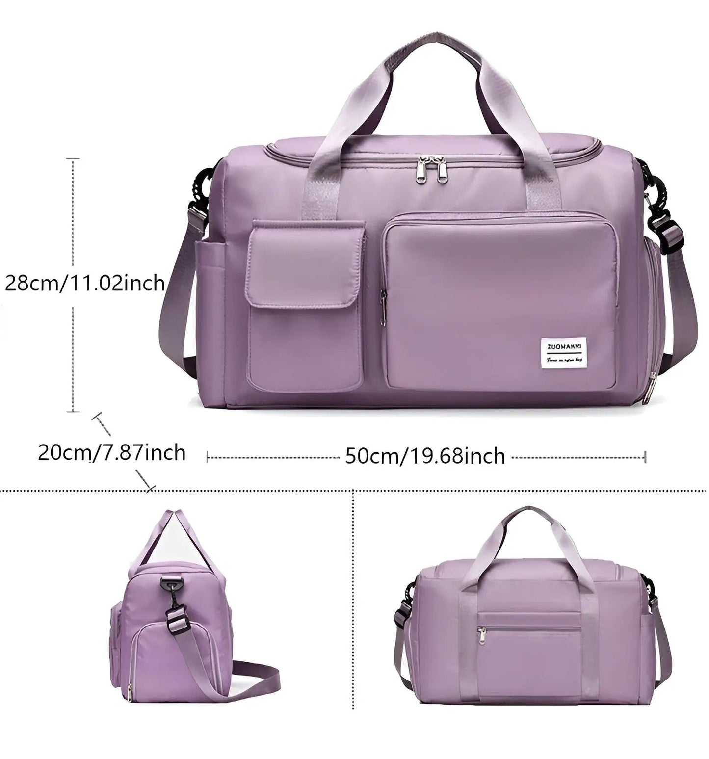 Elodie | Sporty Duffel Bag