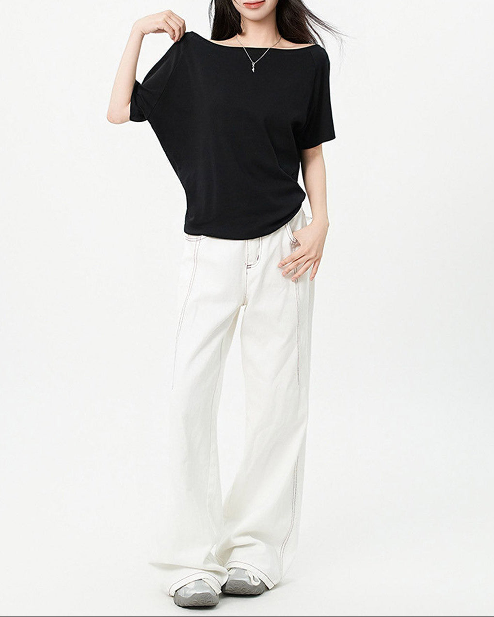 Darlena | Airy Transparent Top